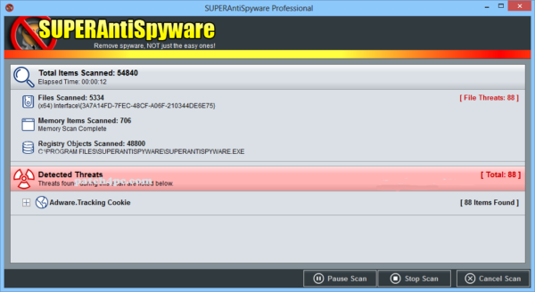 download SuperAntiSpyware Professional X 10.0.1258 free