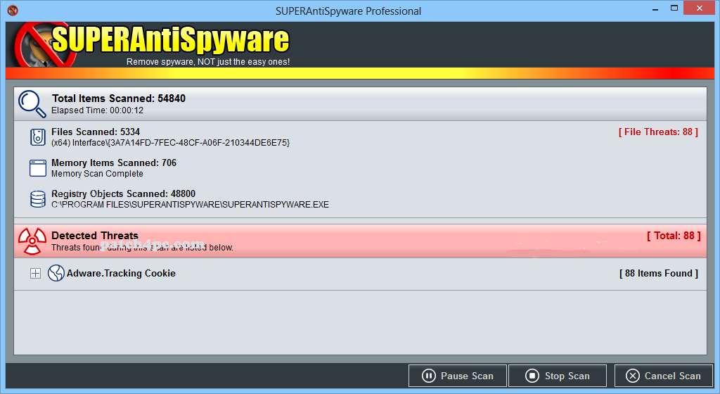 SUPERAntiSpyware Professional 8.0.1050 With Key 2020 Free Download