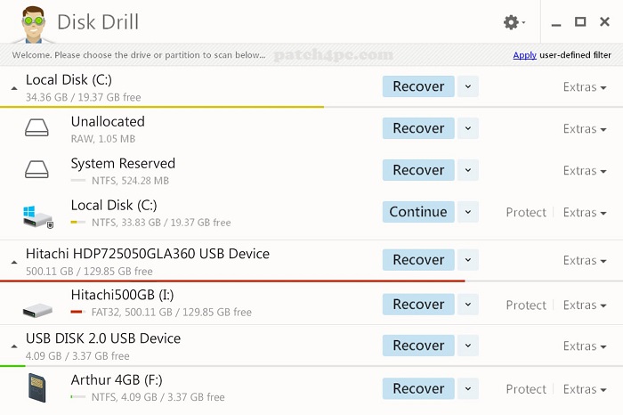 Download Disk Drill Pro 4.0.520 Crack + Activation Code 2020
